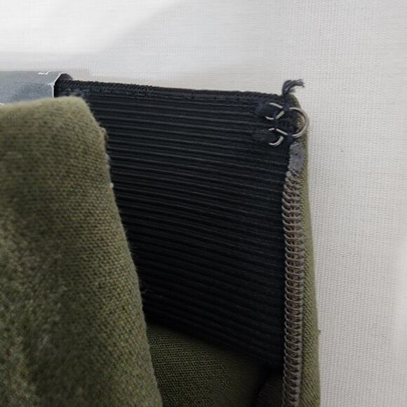 Talbots Portland Pant Womens Size 2P Slim Leg Olive Green Ankle Flat Front NWT - Picture 7 of 12